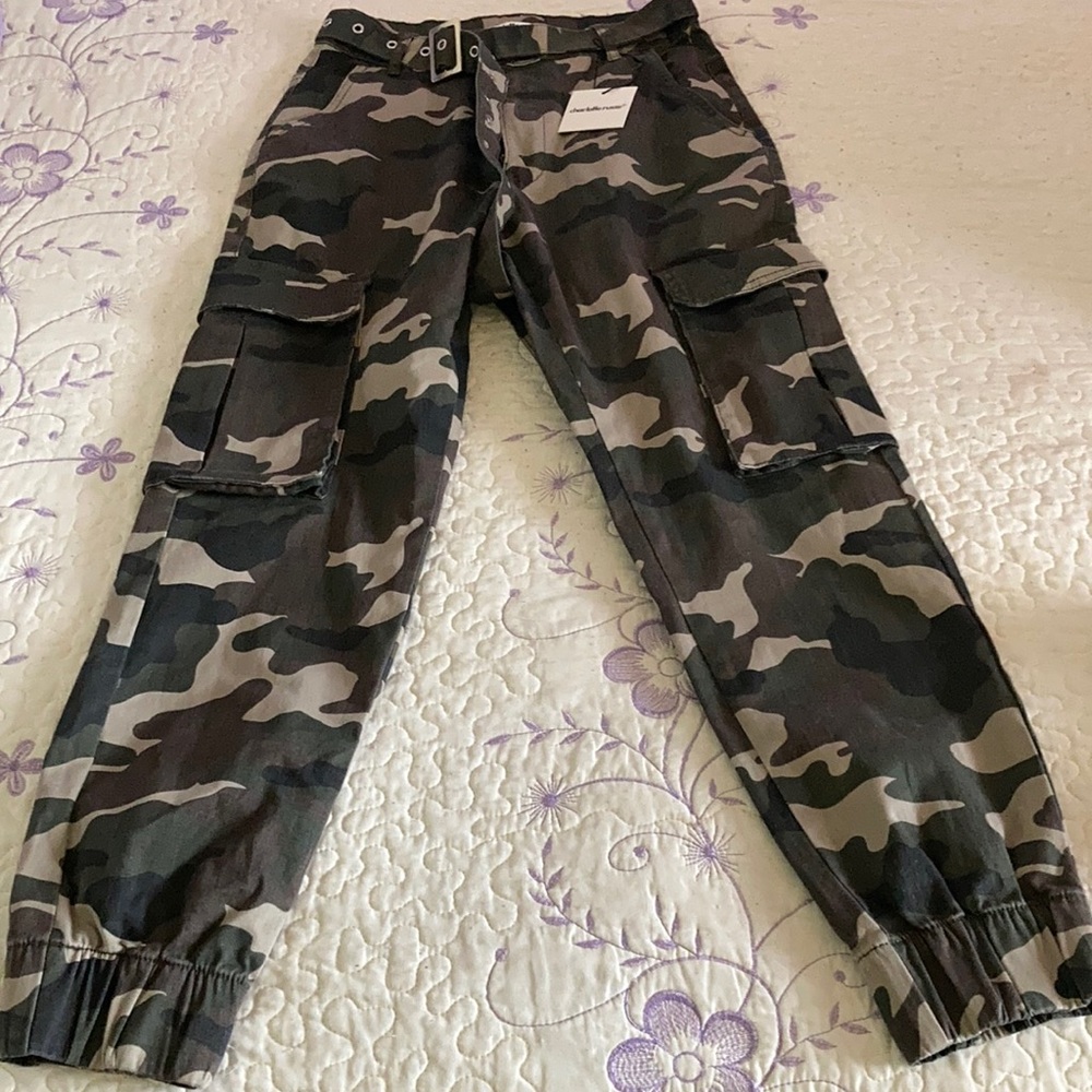 A camouflage pants